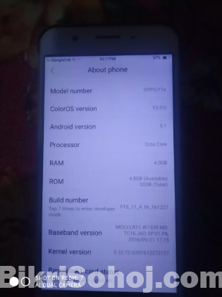 Oppo F1s